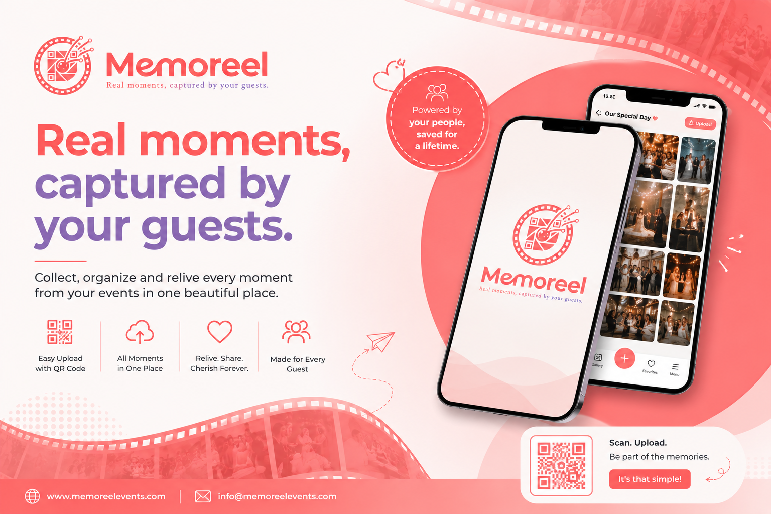 Why More Couples and Event Hosts Are Switching to Memoreel Instead of Traditional Photo Sharing Apps