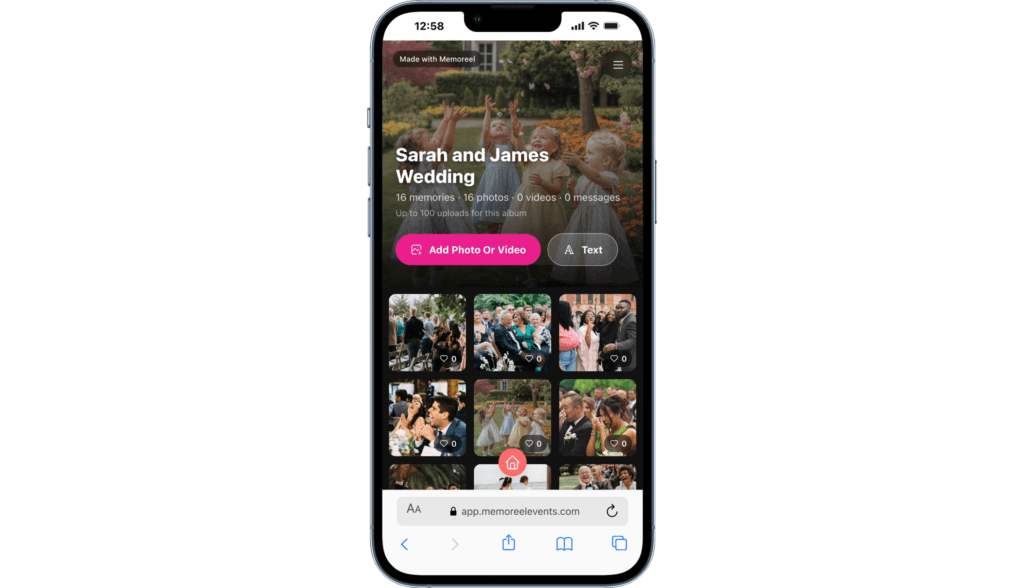 Guests Upload Instantly